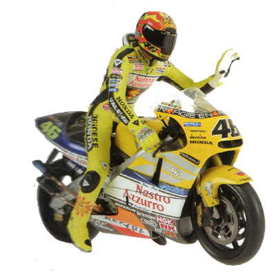 Minichamps 1/12 Valentino Rossi figures